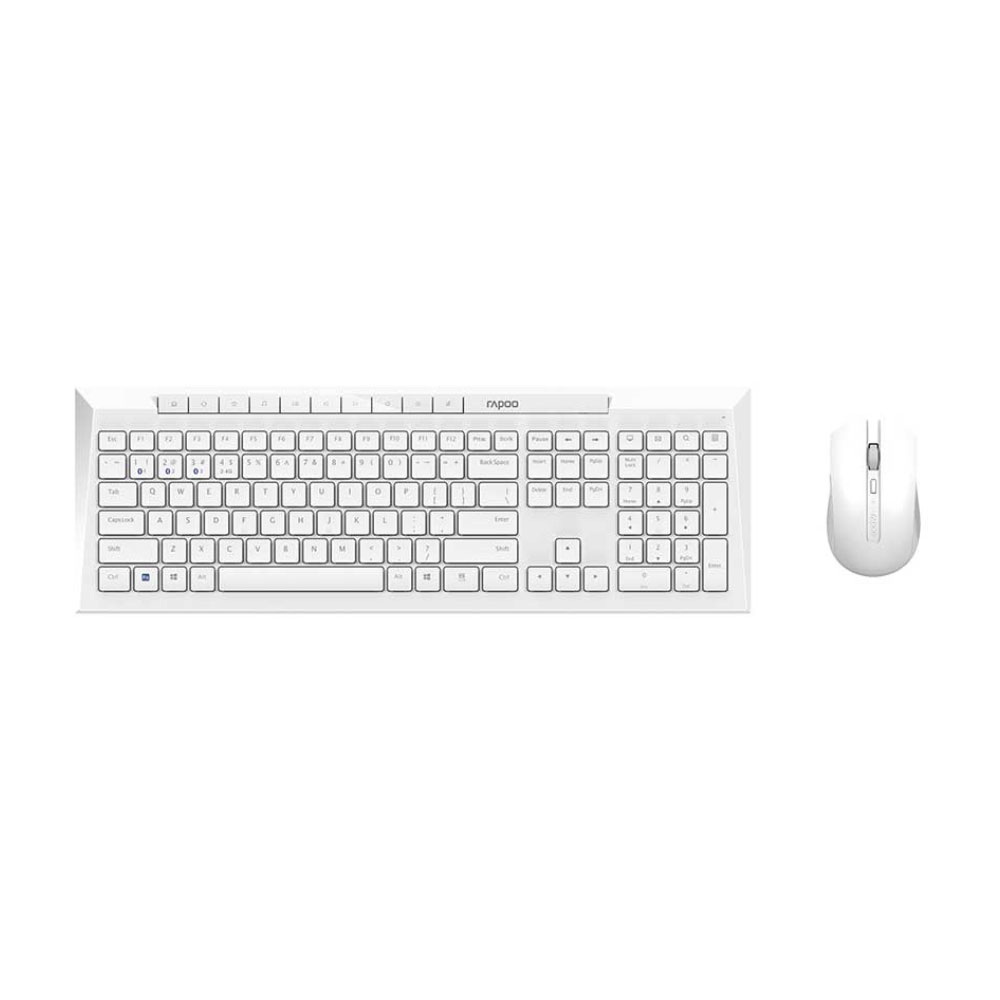 Rapoo-keyboard-mouse-8210m-white-gallery
